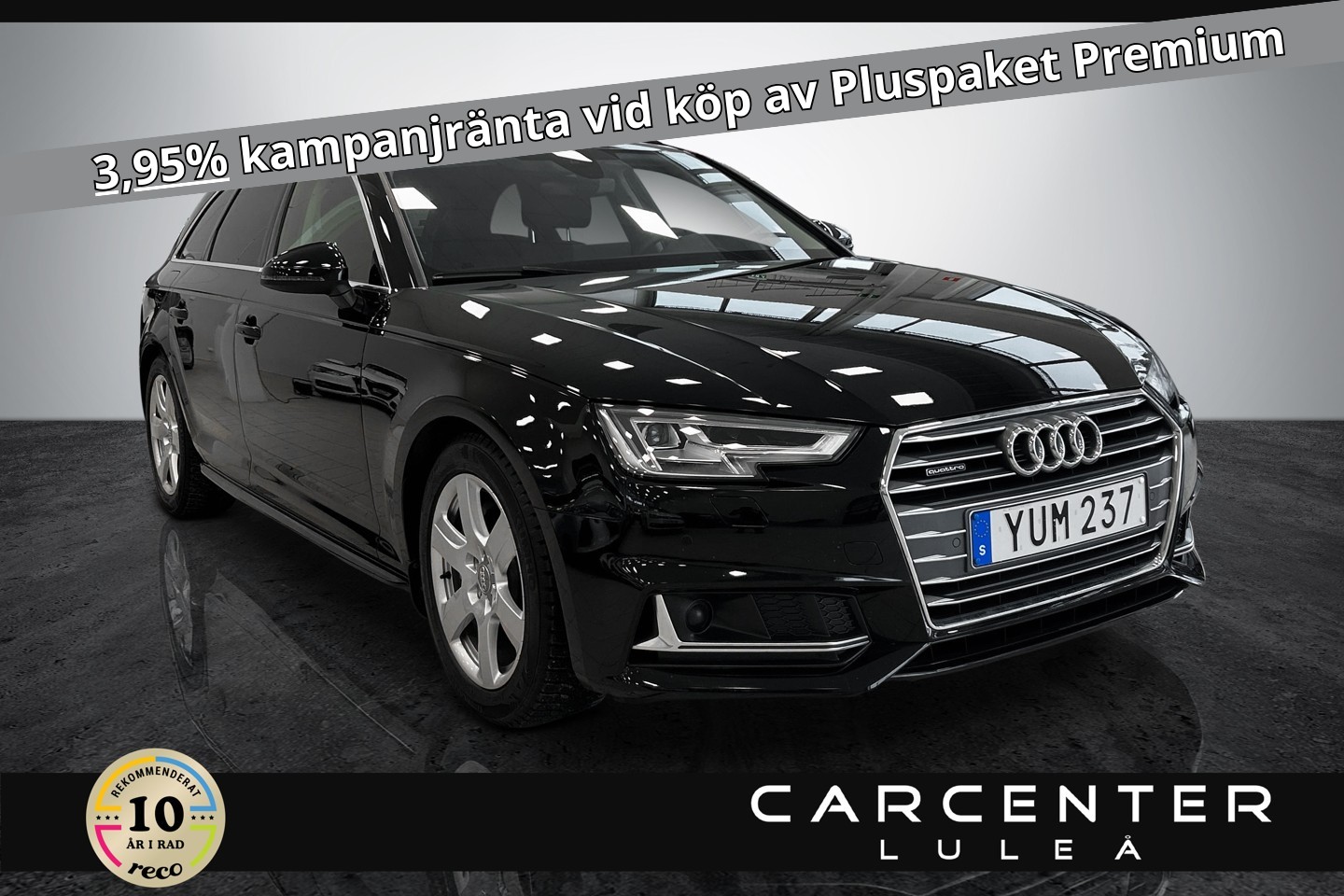 Audi A4 Avant 40 TDI quattro Proline Sport 190Hk 2019 259900:-