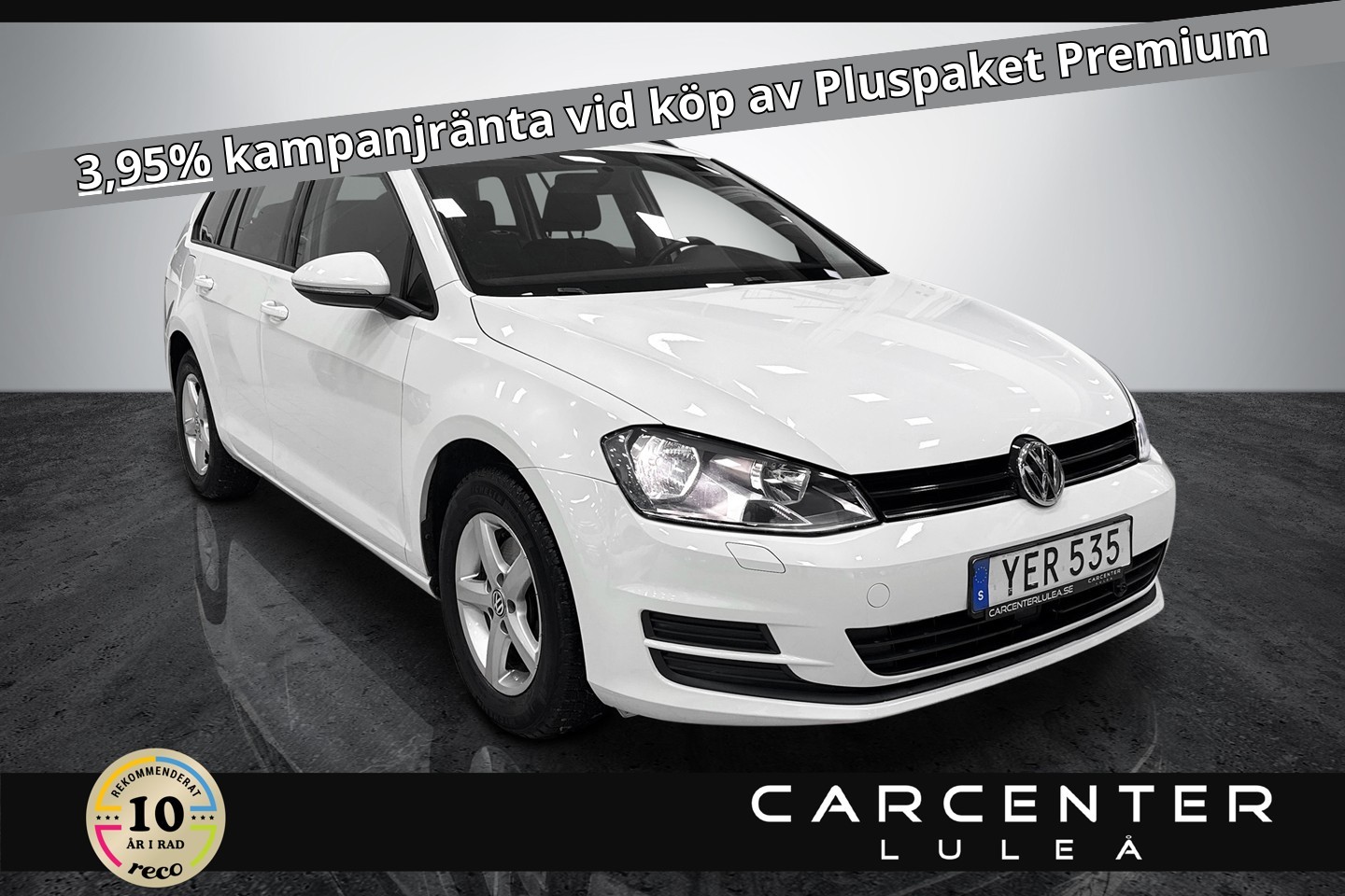 VW Golf Sportscombi 1.2 TSI Automat 110Hk 2017 139900:-