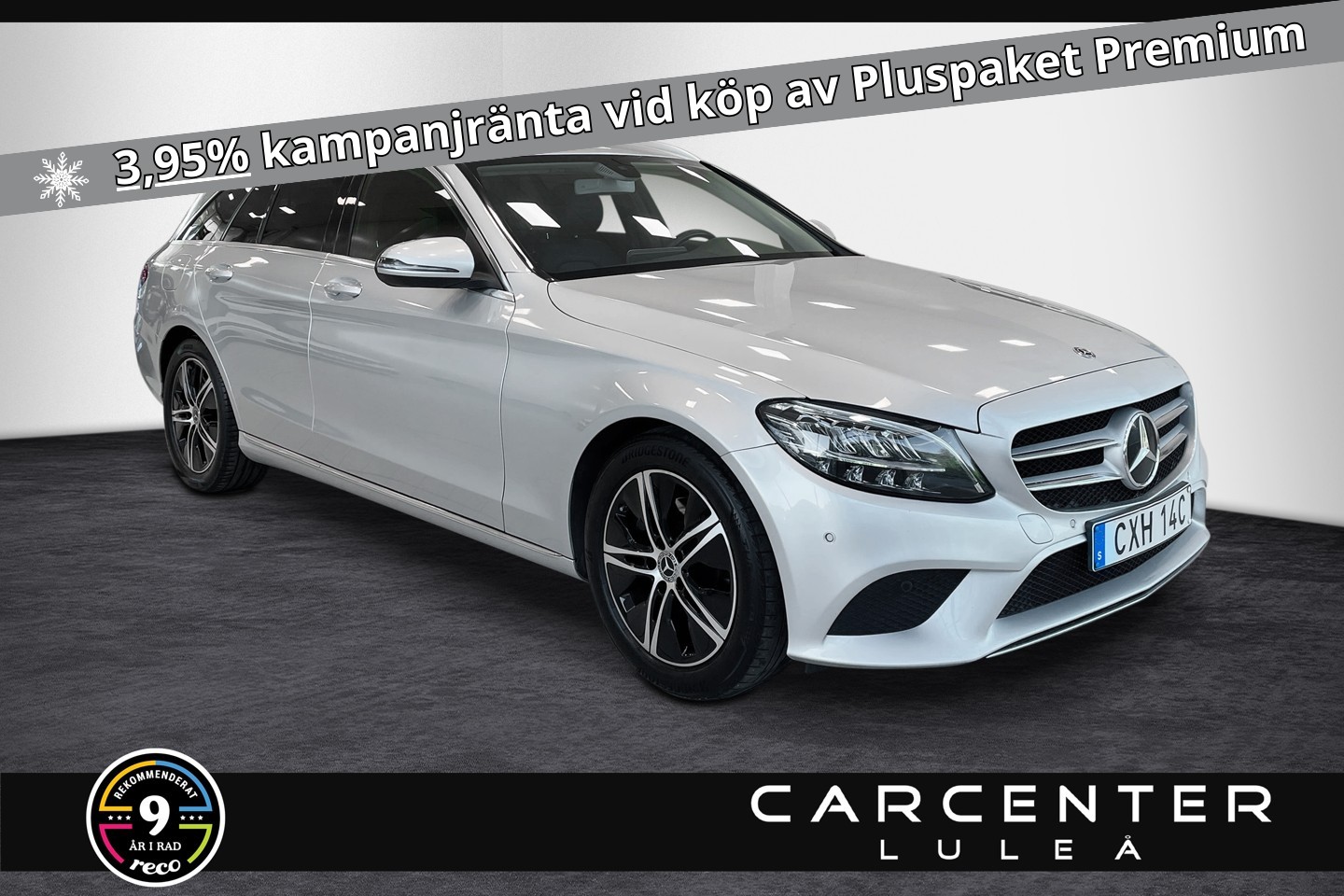Mercedes Benz C220 T d 9G-Tronic 194Hk 2020 267900:-